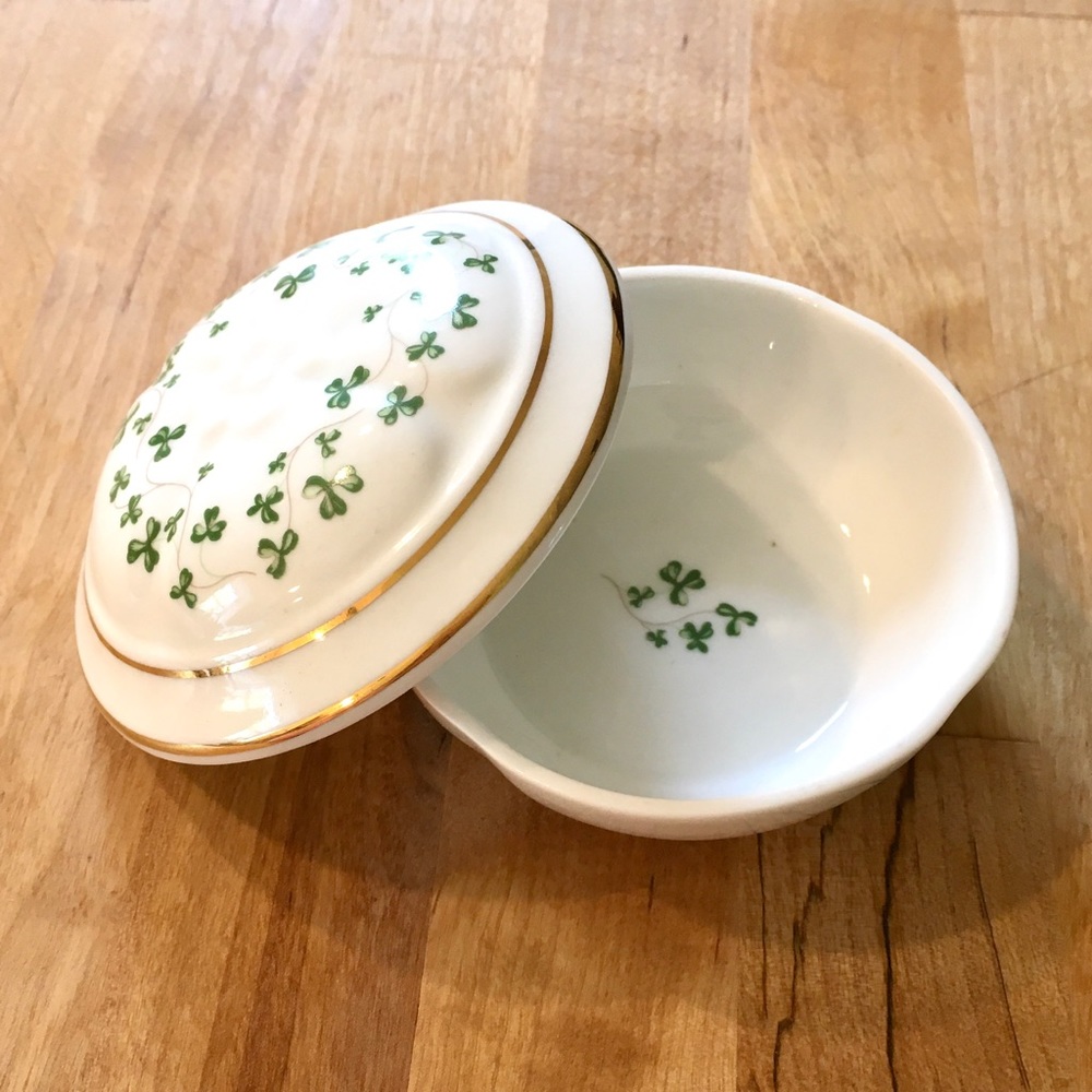 Royal TARA Bone China Ceramic Ring Dish - Hand Made